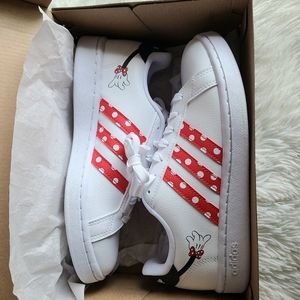 Adidas Minnie Mouse Disney Grand Court Sneaker Shoes